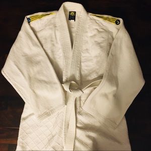 Judo Unlimited Gi Adult Size 5.5 Jacket Pants Belt